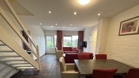 Woonkamer - Bungalowpark Landsrade Woonkamer - Bungalowpark Landsrade