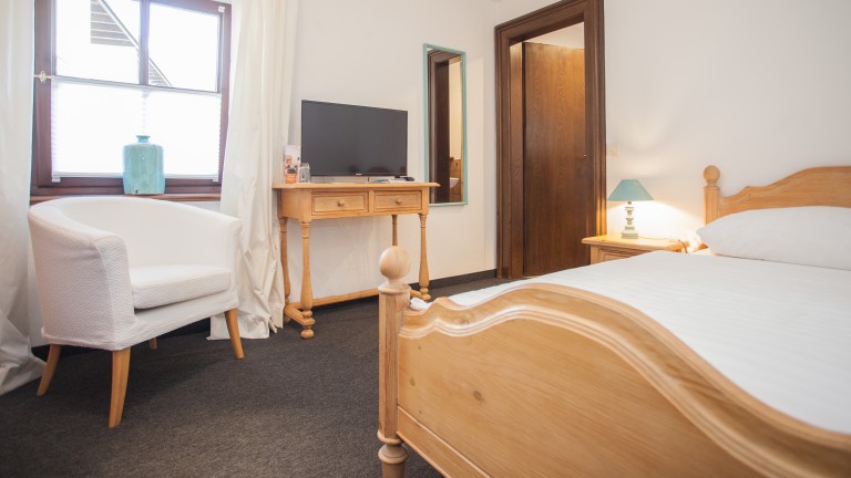 Einzelzimmer – Hotel Weigels Bergfreiheit