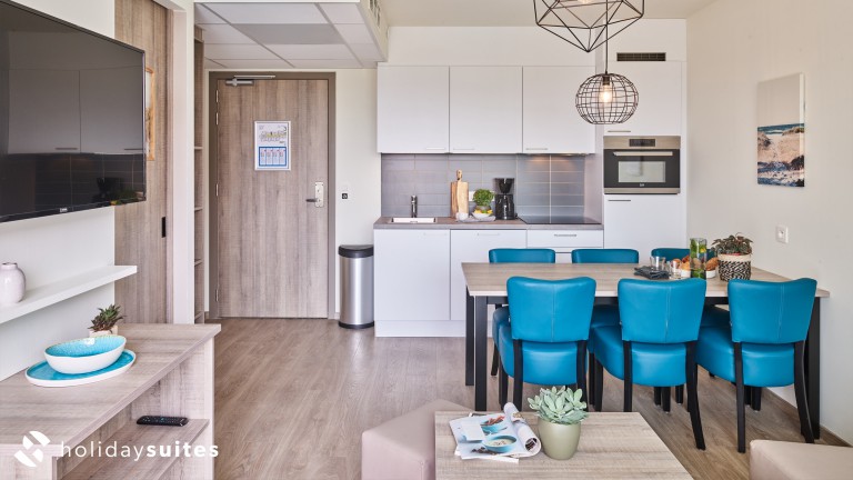 Wohnzimmer - Holiday Suites Zeebrugge