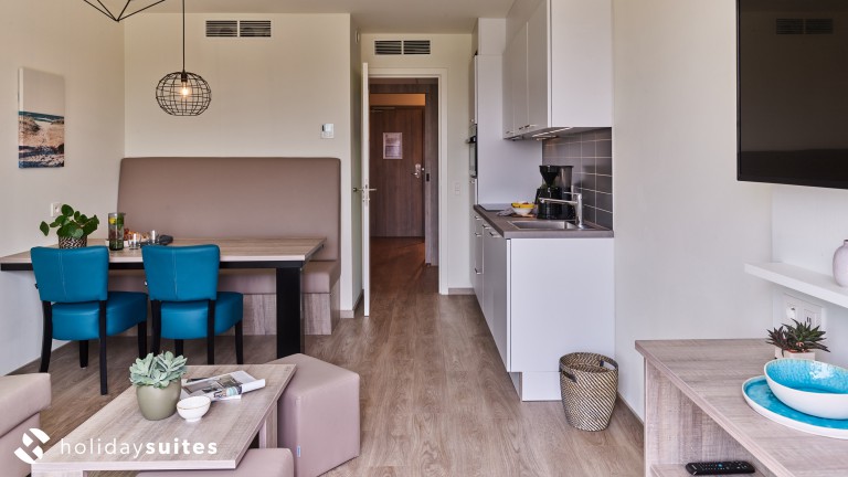 Wohnzimmer - Holiday Suites Zeebrugge