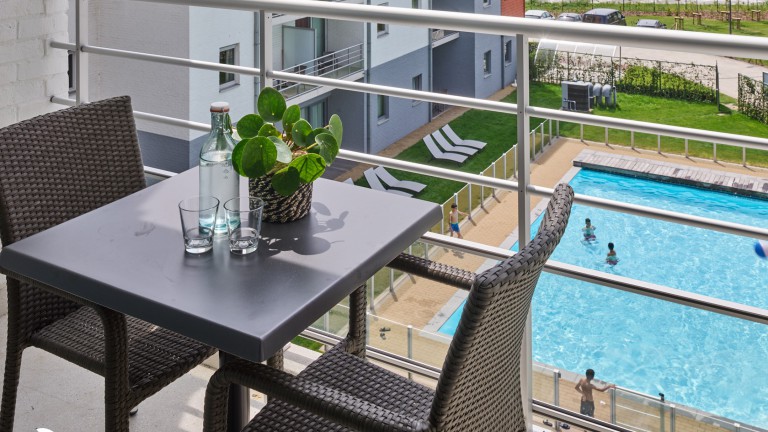 Balkon - Holiday Suites Zeebrugge