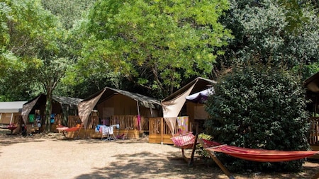 Buitenaanzicht - Villatent Camping La Garenne Buitenaanzicht - Villatent Camping La Garenne