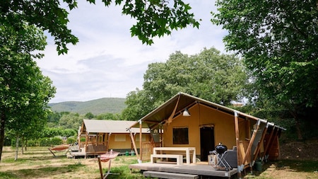 Buitenaanzicht - Villatent Camping La Garenne Buitenaanzicht - Villatent Camping La Garenne