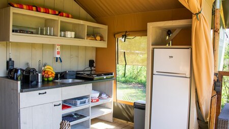 Keuken - Villatent Camping La Garenne Keuken - Villatent Camping La Garenne