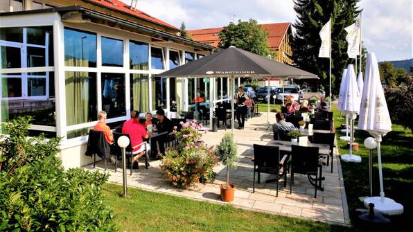 Terrasse - Sonnenhotel Fürstenbauer