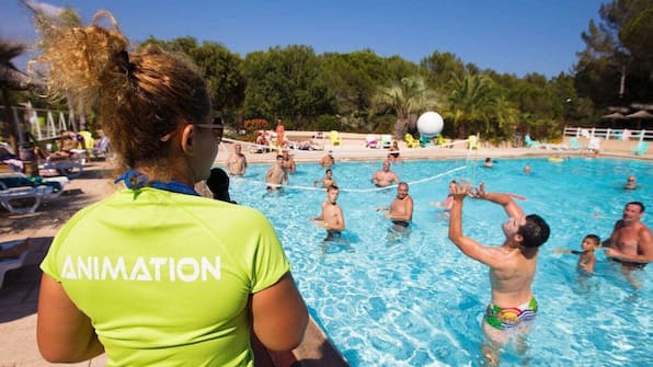 Zwembad - Villatent Camping Leï Suves