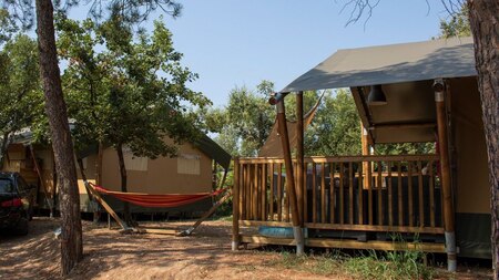 Außenansicht - Villatent Camping Leï Suves