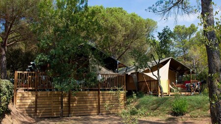Außenansicht - Villatent Camping Leï Suves