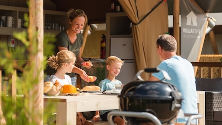 Veranda - Villatent Camping Leï Suves