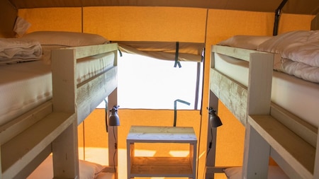Schlafzimmer - Villatent Camping Leï Suves