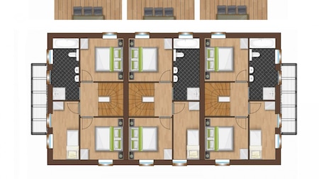 Plattegrond - Resort Obertraun Plattegrond - Resort Obertraun