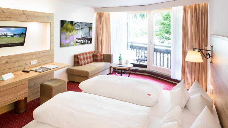 Kingsize kamer Klassik - Hotel Vier Jahreszeiten am Schluchsee