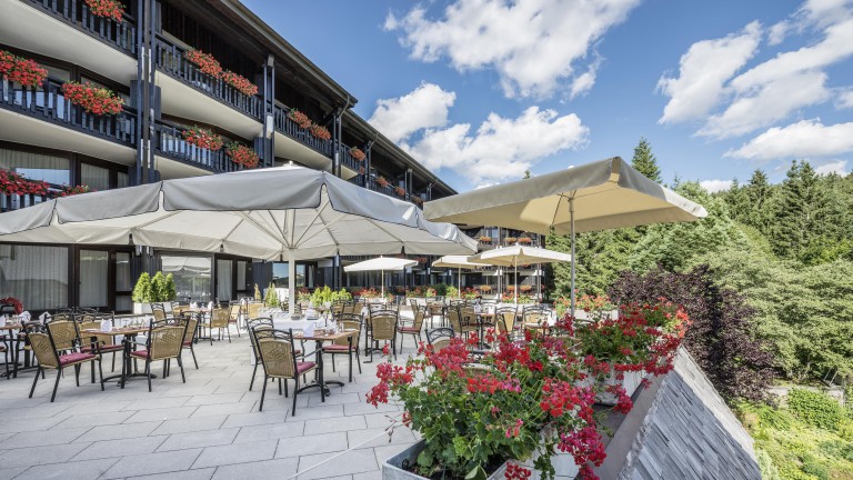 Terras - Hotel Vier Jahreszeiten am Schluchsee