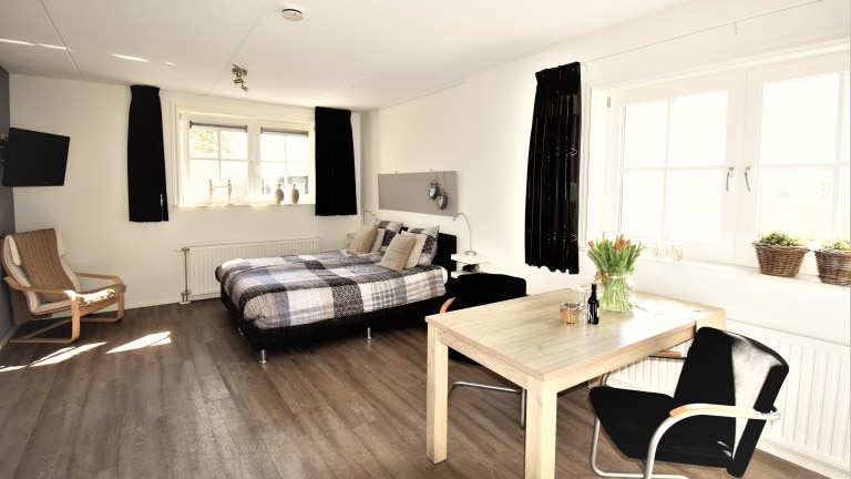 Luxe kamer - Bed and Breakfast De Beddestee