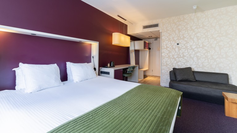 Deluxe kamer - Amrâth Airport Hotel Rotterdam - Kamers  - Deluxe Dubbel (4)