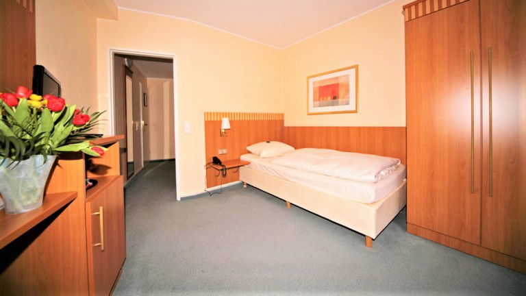 Eenpersoonskamer Comfort - City Partner Hotel Central Wuppertal