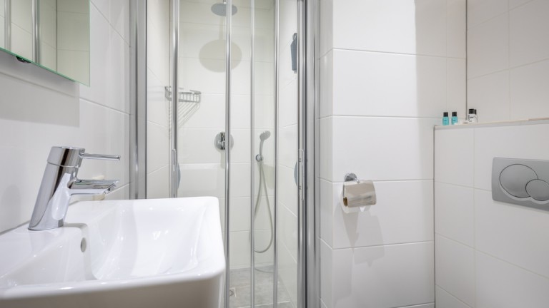 Kleines Zweibettzimmer (Doppelzimmer) – Hotel Milano