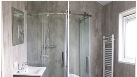 Badezimmer - Recreatiepark de Bosrand