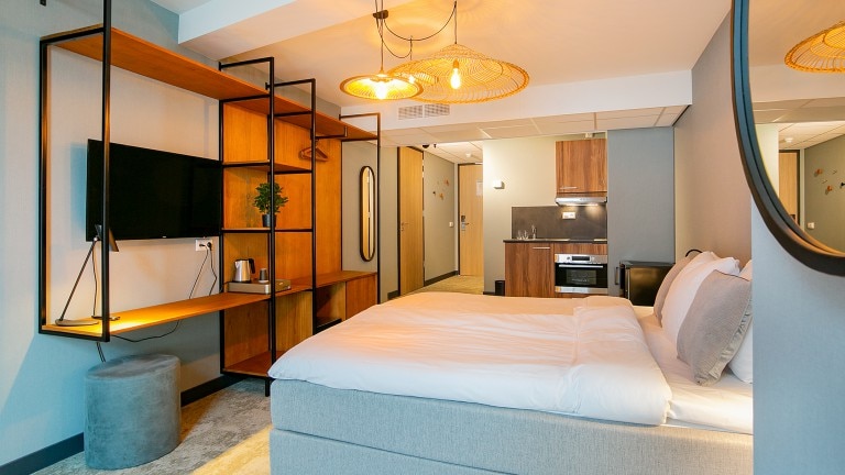 Deluxe Studio mit Küche – Hotel Marktstad