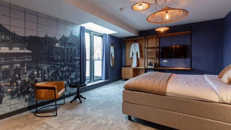 Deluxe Studio mit Küche und Balkon – Hotel Marktstad