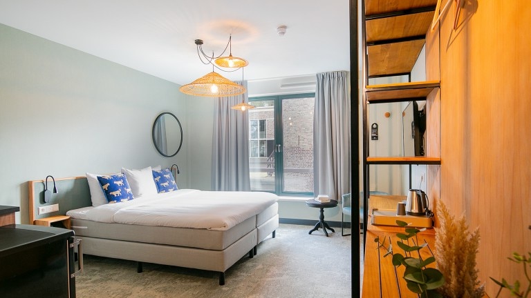 Barrierefreies Zimmer mit Küche – Hotel Marktstad