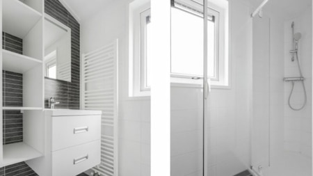 Badezimmer - RCN Vakantiepark het Grote Bos