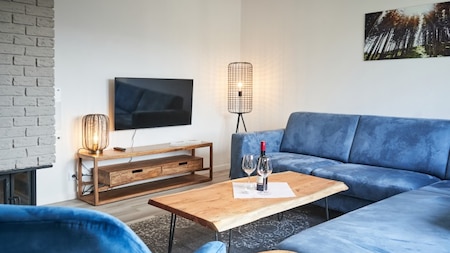 Wohnzimmer - Vakantiepark Hambachtal