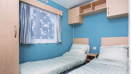 Slaapkamer - Camping Blauwe Meer Slaapkamer - Camping Blauwe Meer