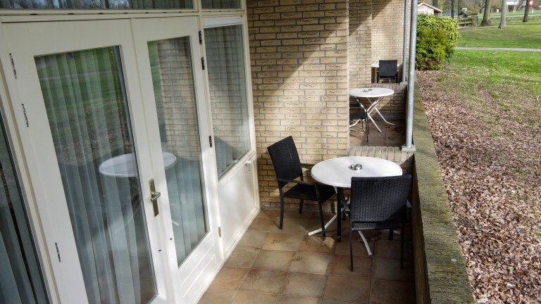 Superior tweepersoonskamer met balkon - Hotel en Restaurant van Saaze