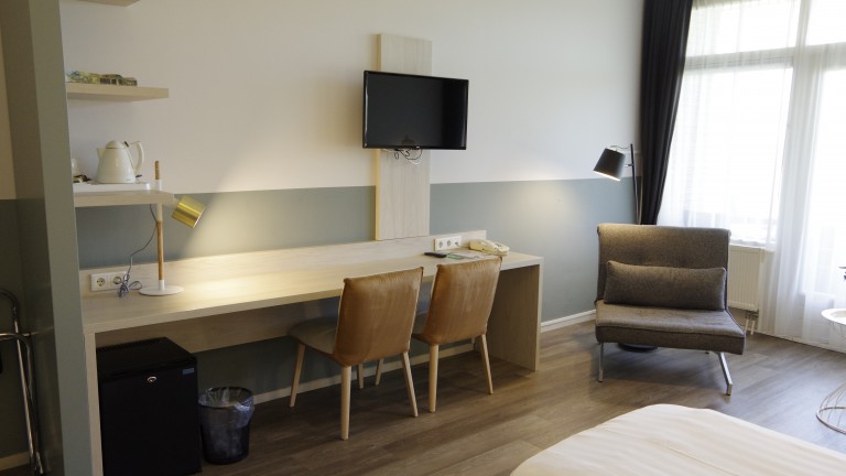 Suite met balkon - Hotel en Restaurant van Saaze