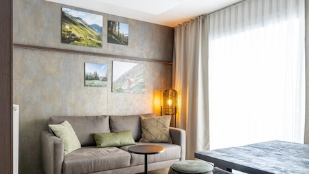 Wohnzimmer -  EuroParcs Pressegger See