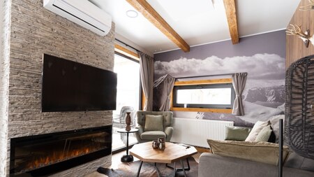 Wohnzimmer -  EuroParcs Pressegger See