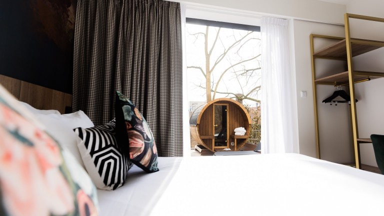 Heritage sauna room - Hotel Haarhuis