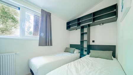 Slaapkamer - EuroParcs de Utrechtse Heuvelrug Slaapkamer - EuroParcs de Utrechtse Heuvelrug