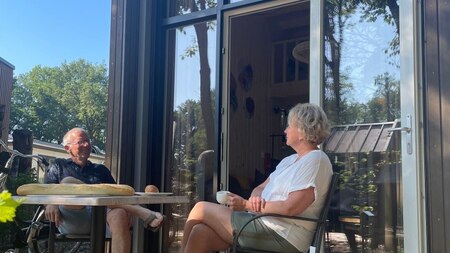 Terras - Camping de Vinkenkamp Terras - Camping de Vinkenkamp