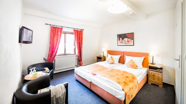 Standaardkamer Moezelzijde in Gasthuis - Hotel Karl Noss