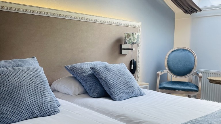 Terras/balkon kamer - Landgoedhotel Villa Vennendal