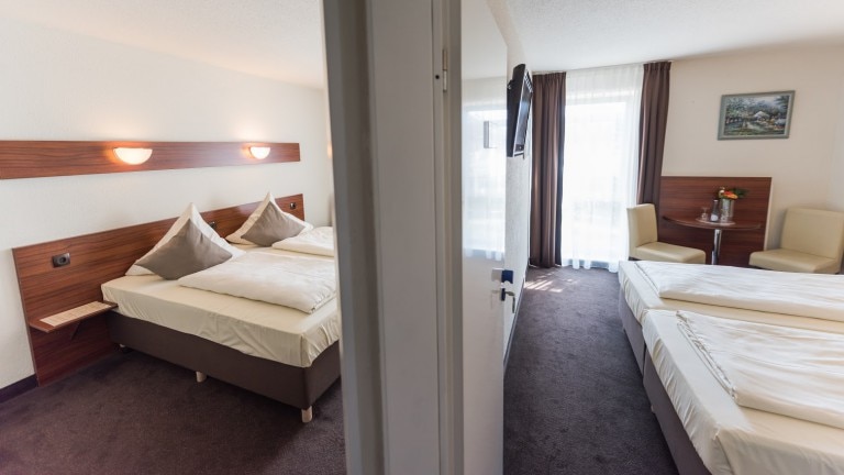 Vierbettzimmer – Hotel am Wall