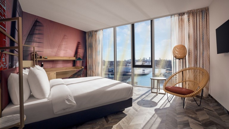 City View Double XL kamer - Inntel Hotels Den Haag Marina Beach