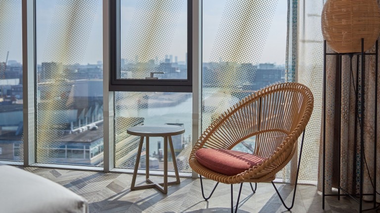 City View Double XL kamer - Inntel Hotels Den Haag Marina Beach