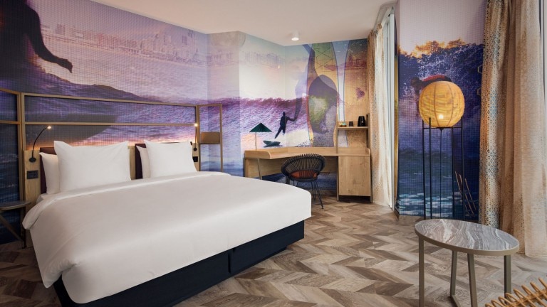 Sea View Double XL kamer - Inntel Hotels Den Haag Marina Beach