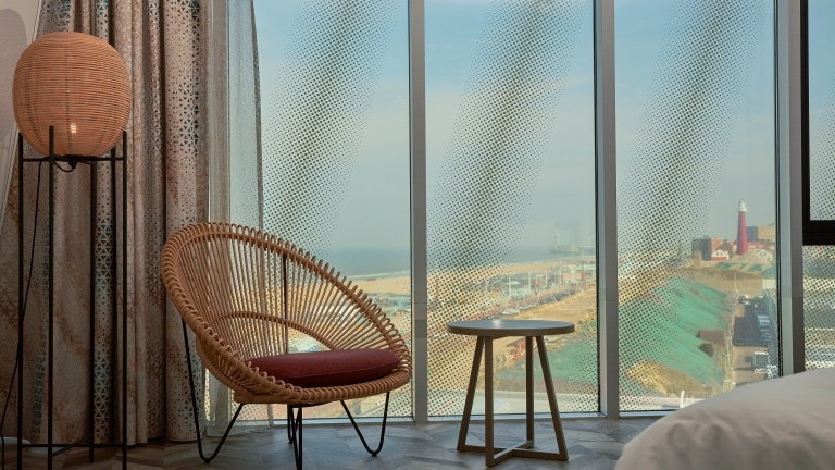 Sea View Double XL kamer - Inntel Hotels Den Haag Marina Beach