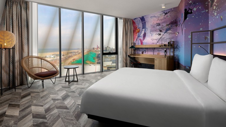 Sea View Double kamer - Inntel Hotels Den Haag Marina Beach