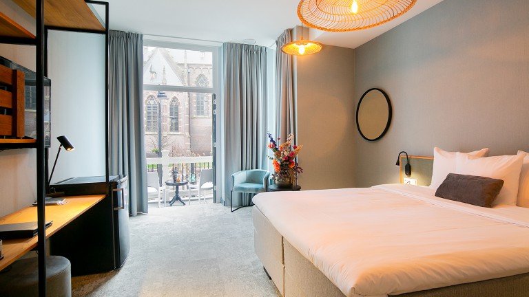 Superior kamer met balkon - Hotel Marktstad