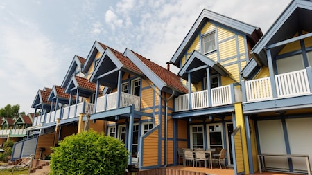 Außenansicht - Roompot Hafendorf Rheinsberg