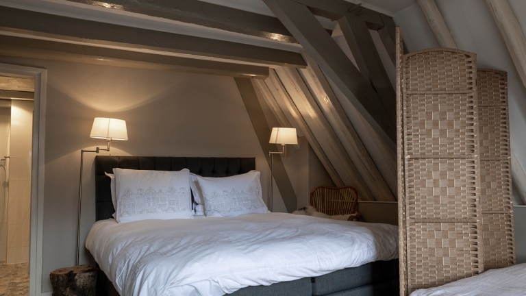 Slaapkamer - Luxe cityhouse Grande Madame Agaath