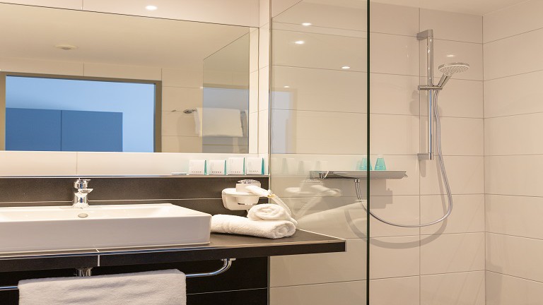 Badkamer - Adler Hotel Münster