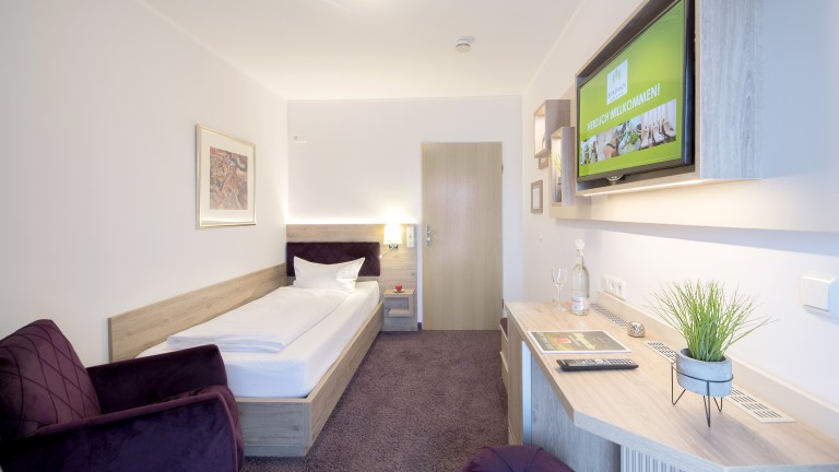 Eenpersoonskamer Business - Hotel Birkenhof