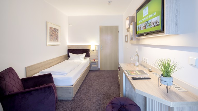 Einzelzimmer Business - Hotel Birkenhof