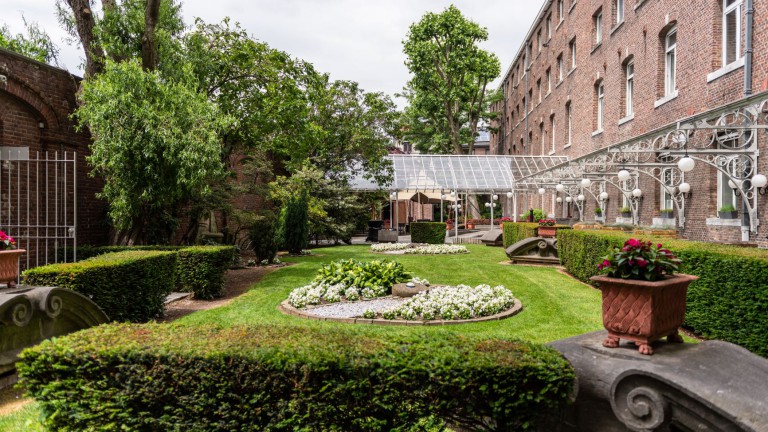 Tuin - Blooma Hotel Liège Centre